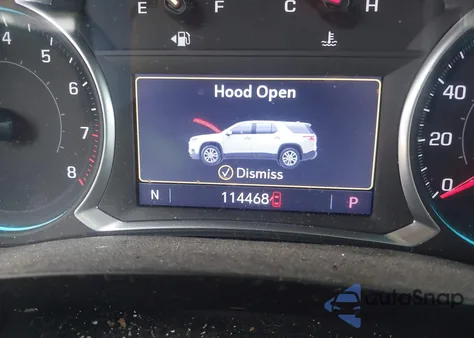 2021 Chevrolet Traverse Fwd Lt Leather z USA, uszkodzony, nr VIN 1GNERHKW1MJ212182